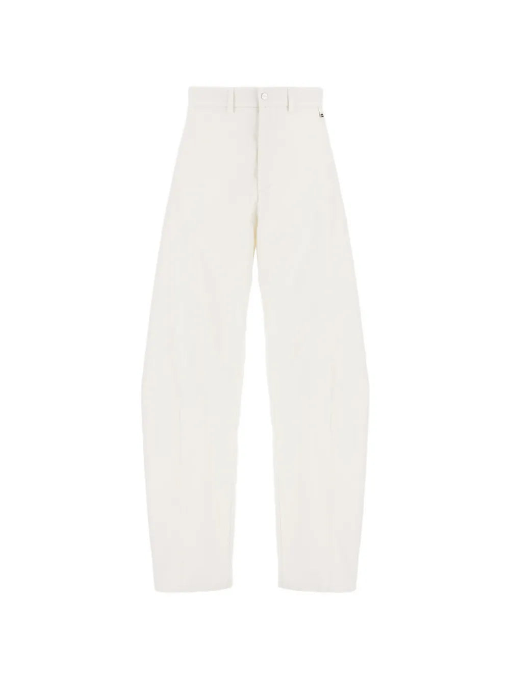 Herno Twill Trousers — White