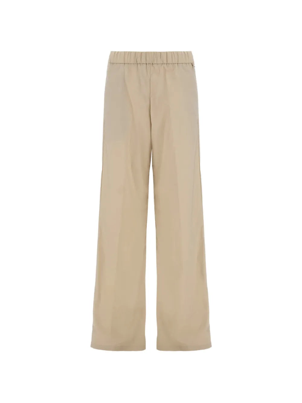 Herno Elasticated-Waist Water-Repellent Trousers — beige