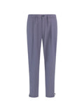 Herno Resort Tapered Trousers — Light blue