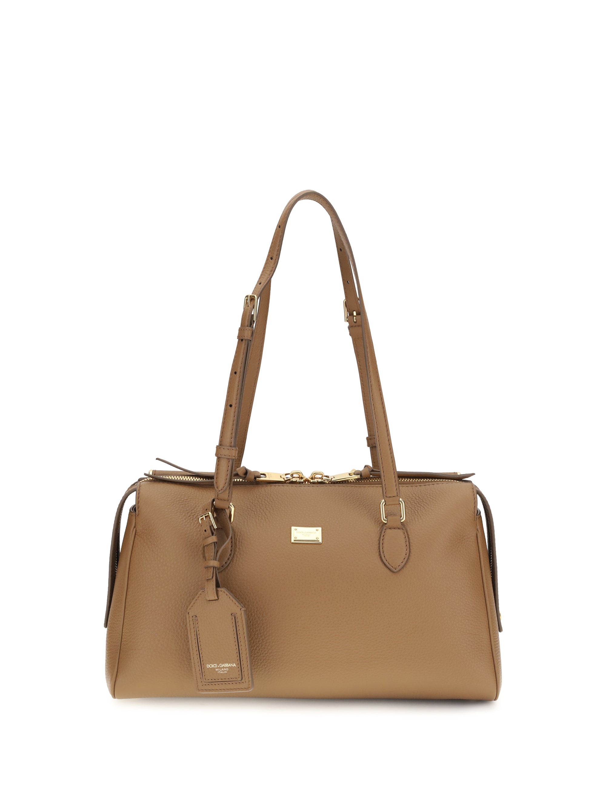 Dolce & Gabbana Odissea Shoulder Bag — Beige