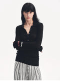 Spring Inspiration Retro Slim Fit POLO Neck Sweater