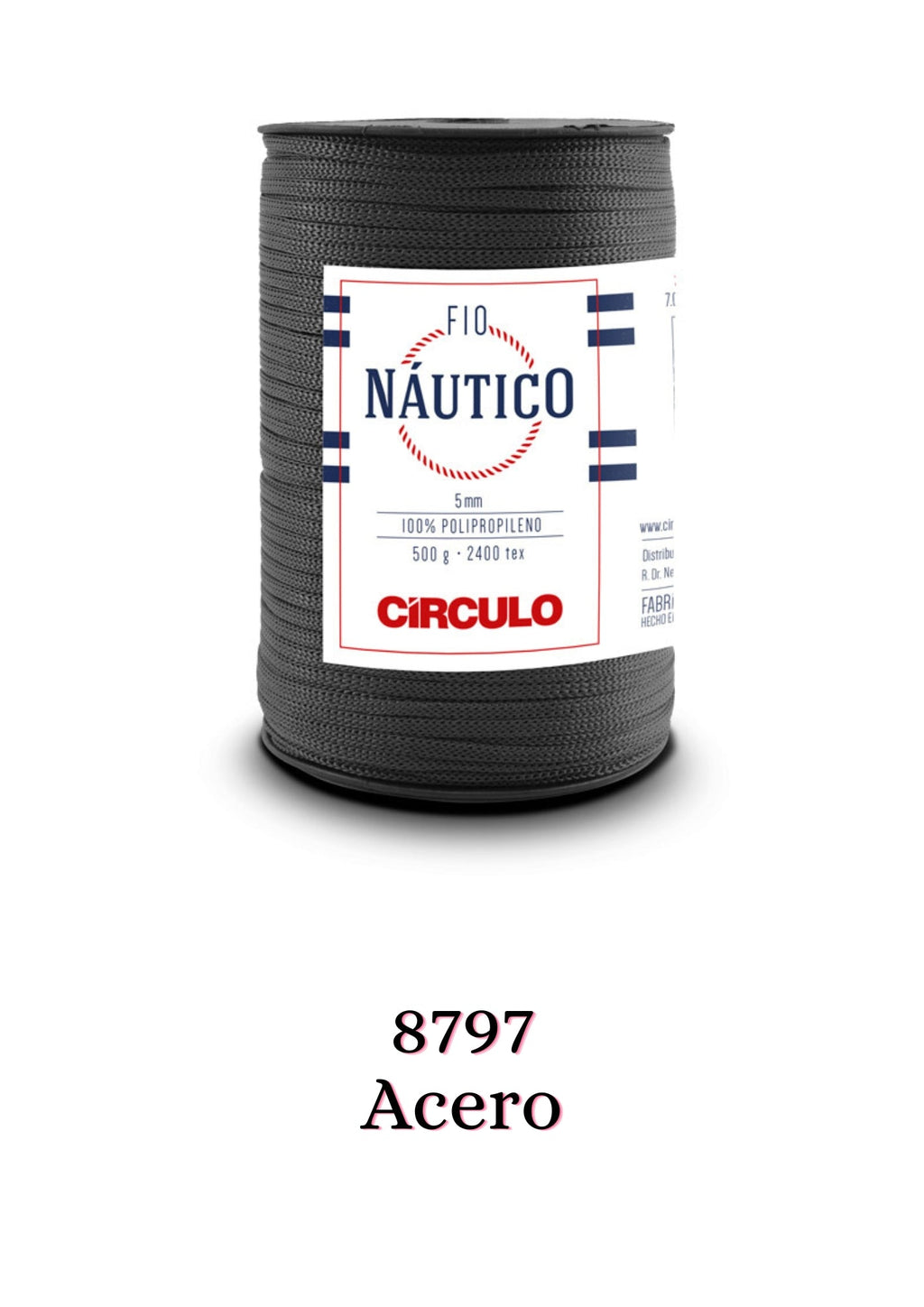 FIO NAUTICO 5mm CIRCULO 500 grs.
