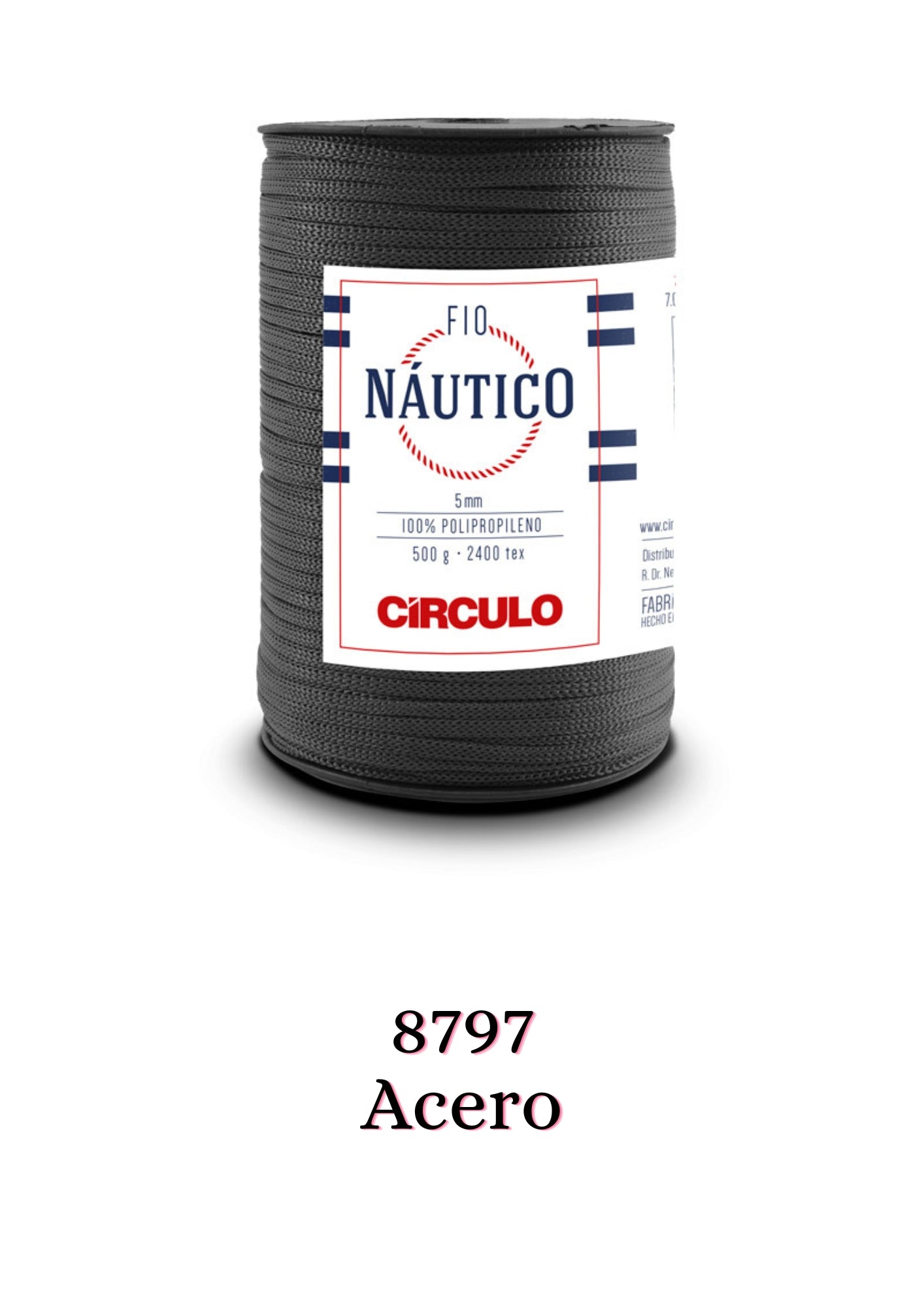 FIO NAUTICO 5mm CIRCULO 500 grs.