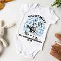 Personalizado Divertido Jesus Just Got Dunked 100% Algodón Body de Bebé con Nombre de Iglesia y Fecha de Bautizo Baby Shower Regalo para Bebé Recién Nacido