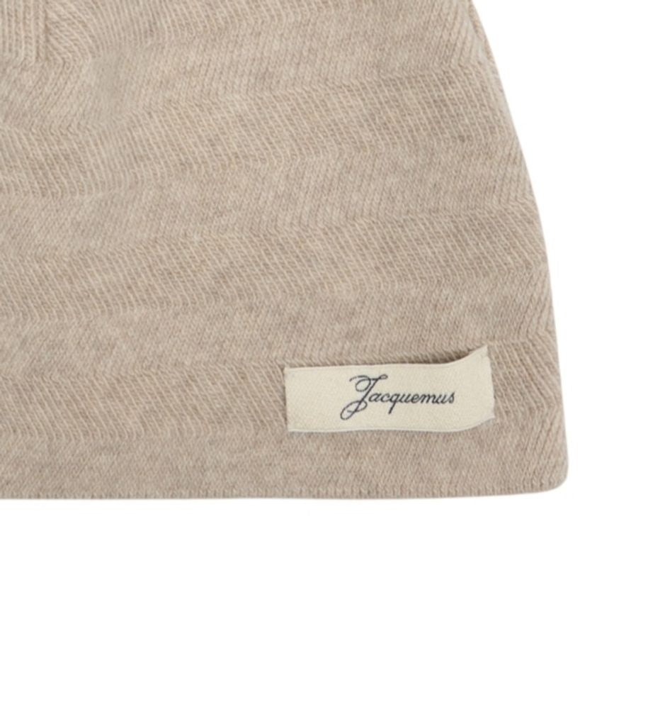 Jacquemus ACU00809AK00286-130 Beanie — Beige