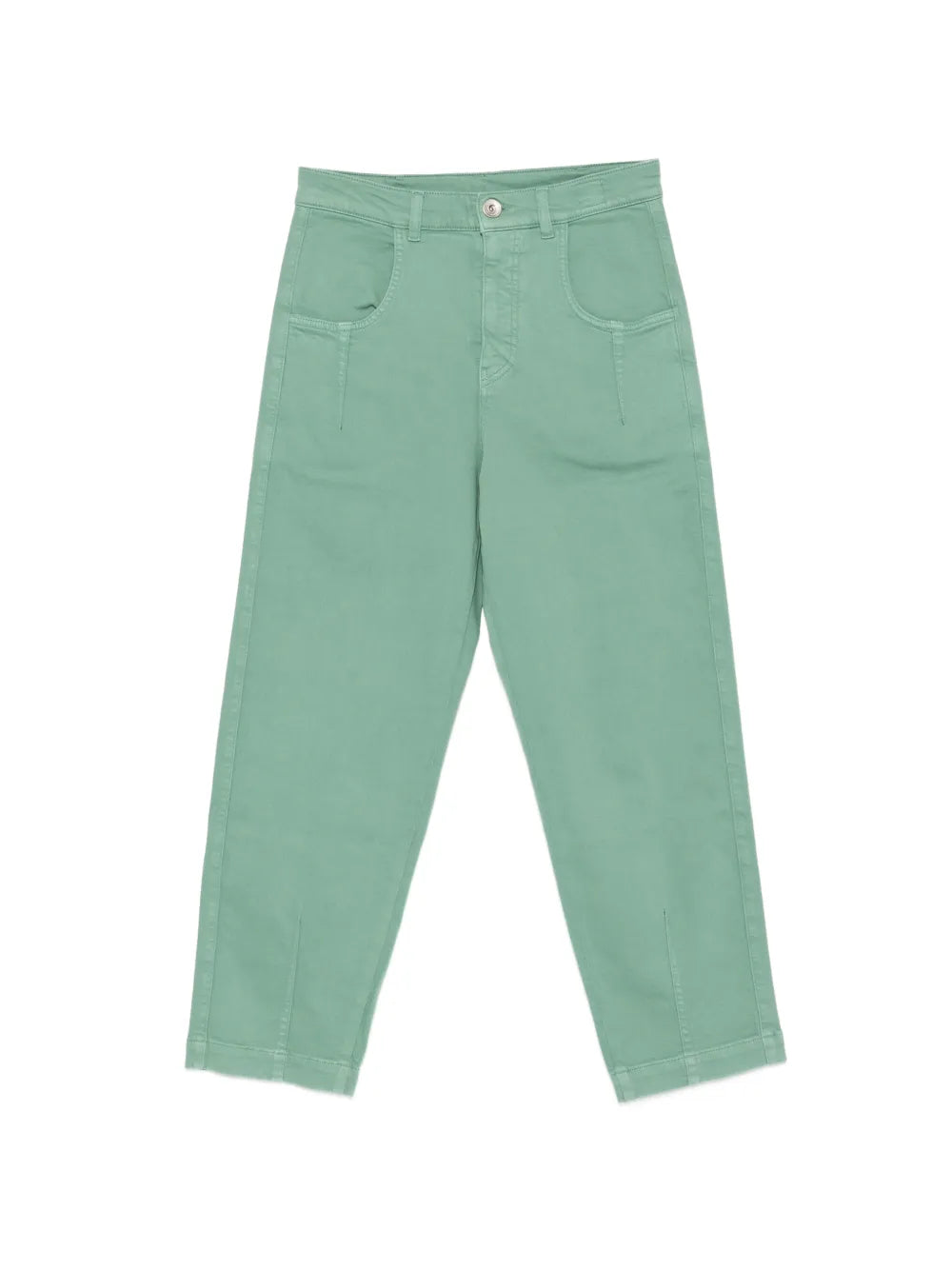Eleventy Straight-Leg Jeans — Sage Green
