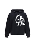 Off-White Logo-Graphic Print Sweatshirt — Black