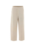 Brunello Cucinelli Flared Leg Trousers — beige