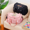 Bolsa de viaje grande impermeable personalizada para máquina de coser con nombre y correa para el hombro Regalo de cumpleaños para mujeres amantes de la costura y las manualidades