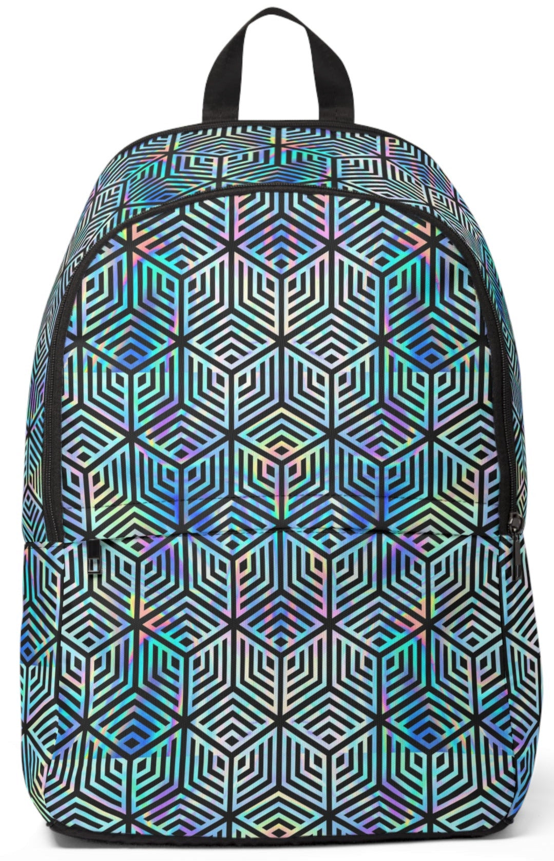 Holographic Hexagon Backpack