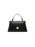 Bolso de Mano Coccinelle de Piel Ondulada — Negro
