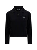 Givenchy Paris Polo Sweater — Black