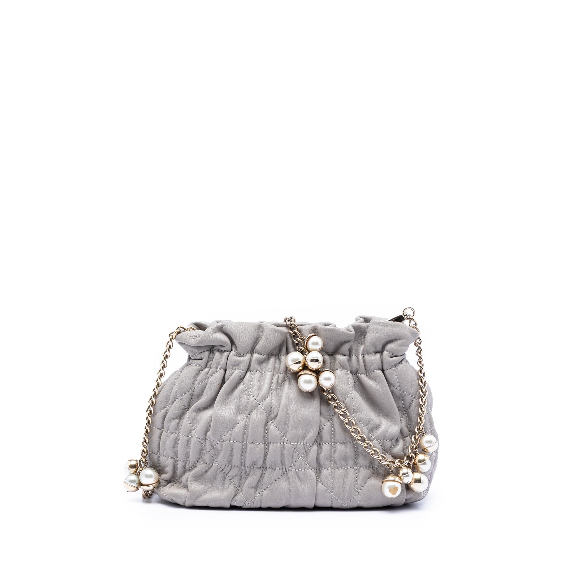 Mini Lambskin Cannage Gaufre Delices Bag