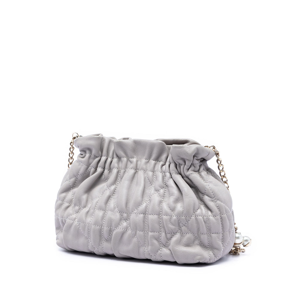 Mini Lambskin Cannage Gaufre Delices Bag