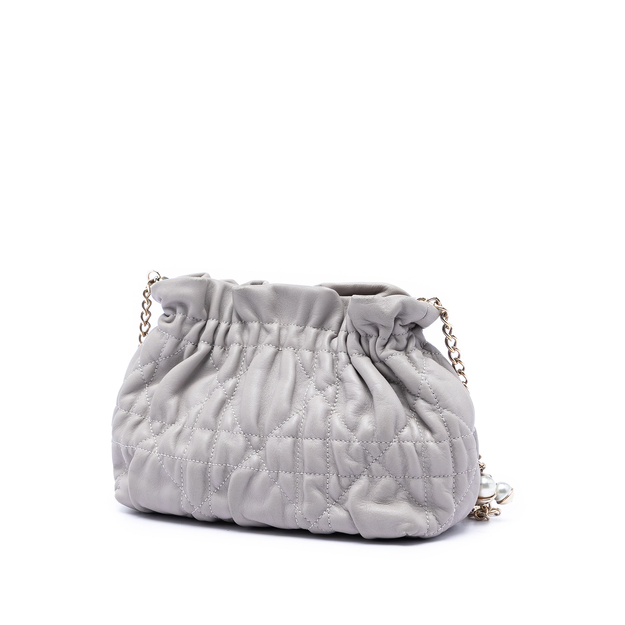 Mini Lambskin Cannage Gaufre Delices Bag