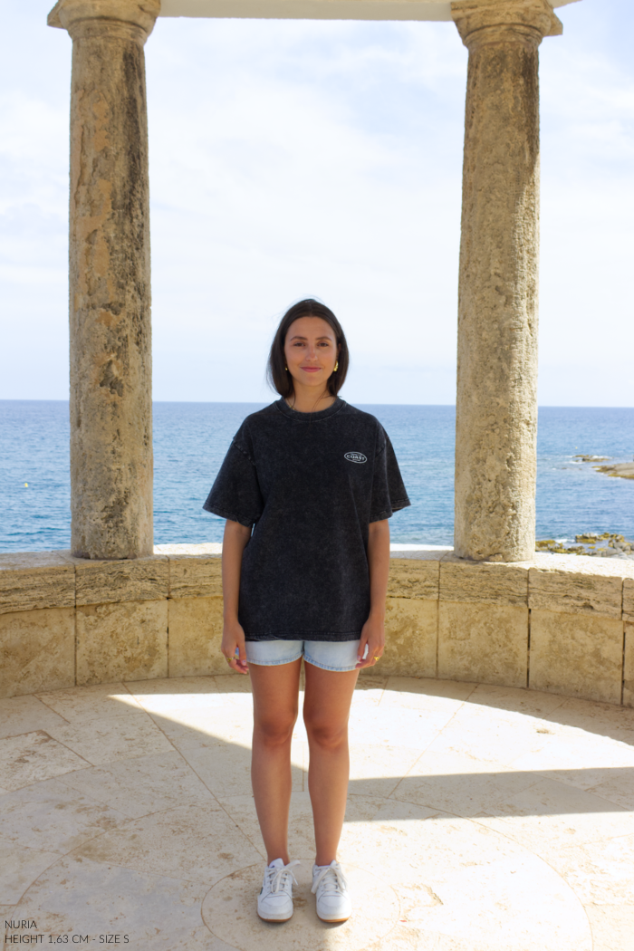 Black Washed Peaks T-shirt