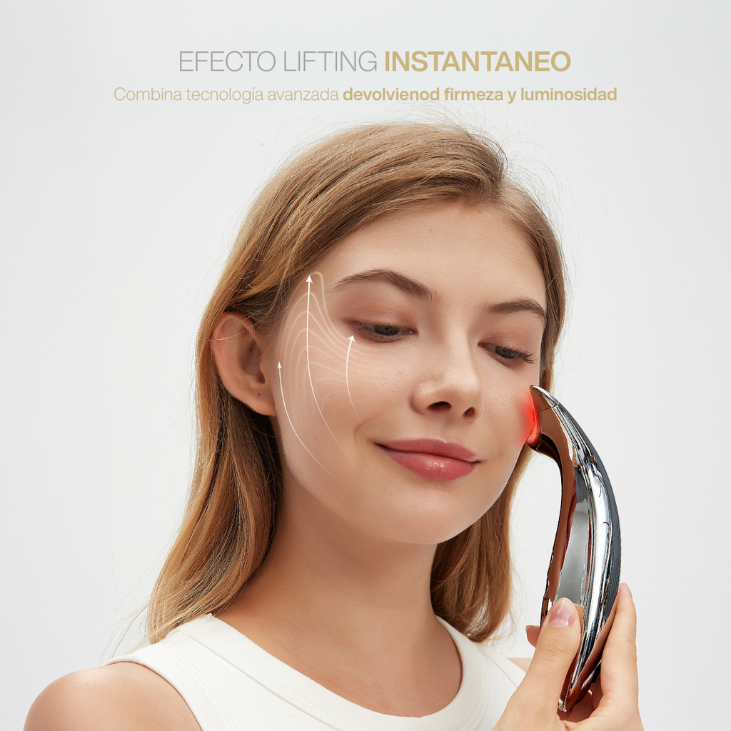 RF Lifting Oro 24K Facial y Cuello