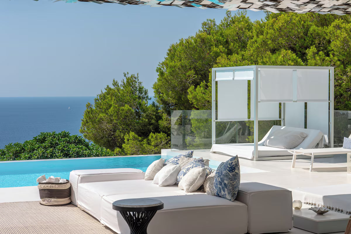 Super Rare Seafront Luxury Ibiza Villa in a Premier Gated Community in Sant Josep