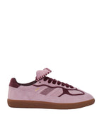 Tb.490 Club Suede Pink Leather Sneakers Altezza Tacco 2 Cm - 35