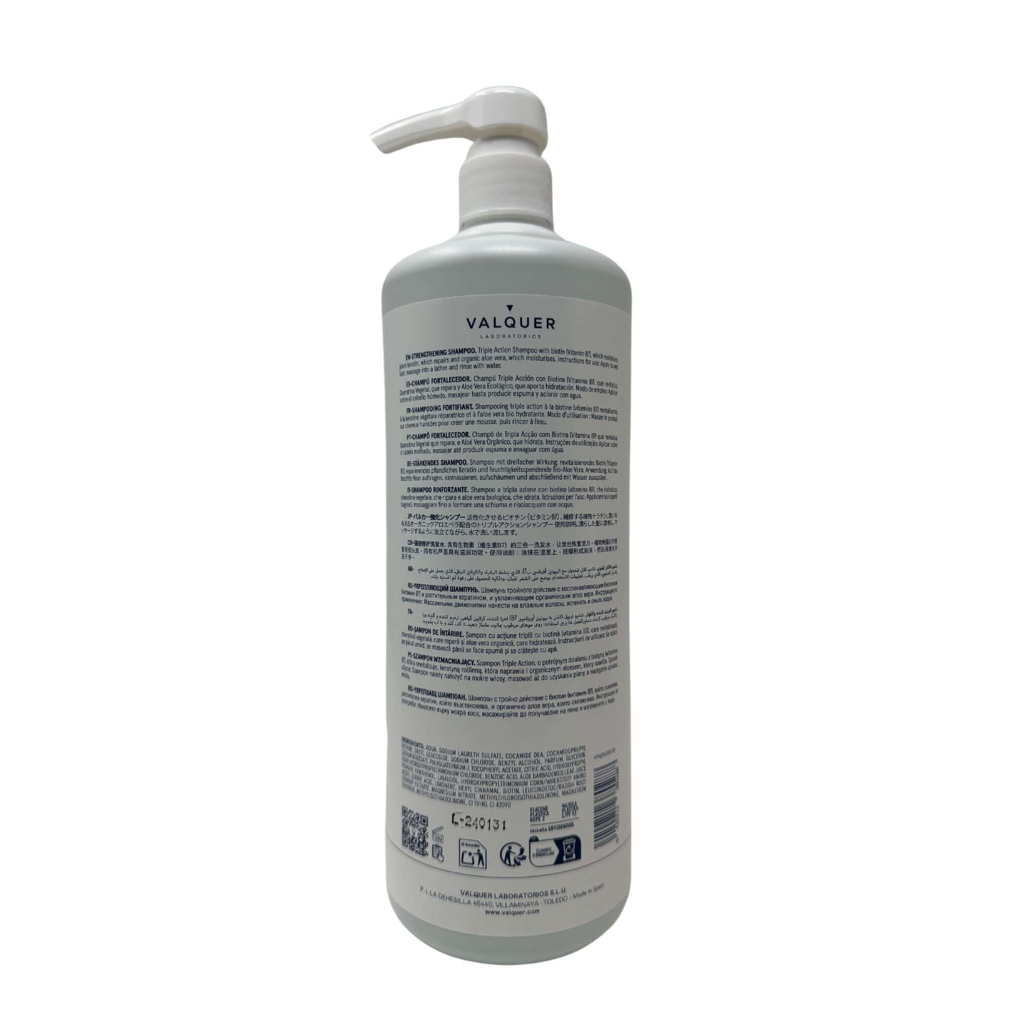 Champú fortalecedor - 1000 ml