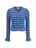 Ganni Marina Cardigan — Blue