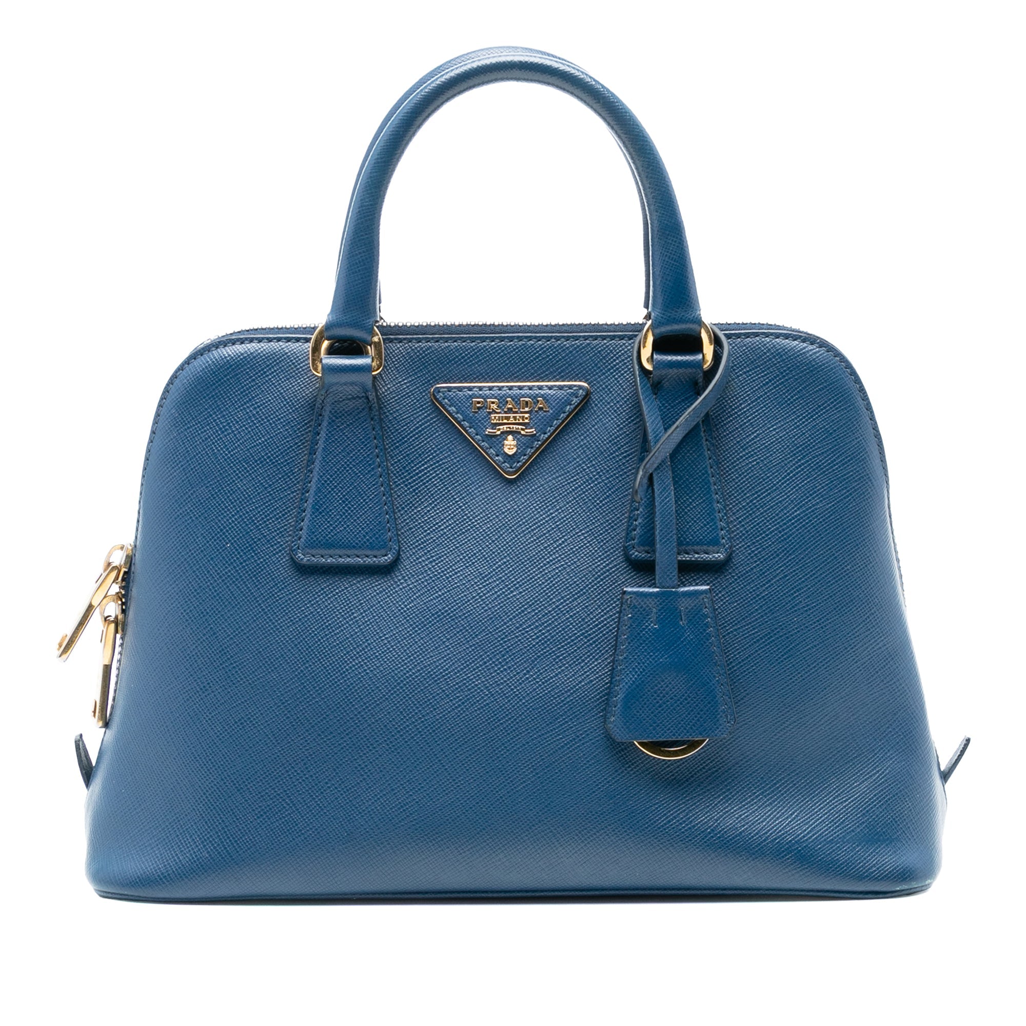 Small Saffiano Lux Promenade Satchel