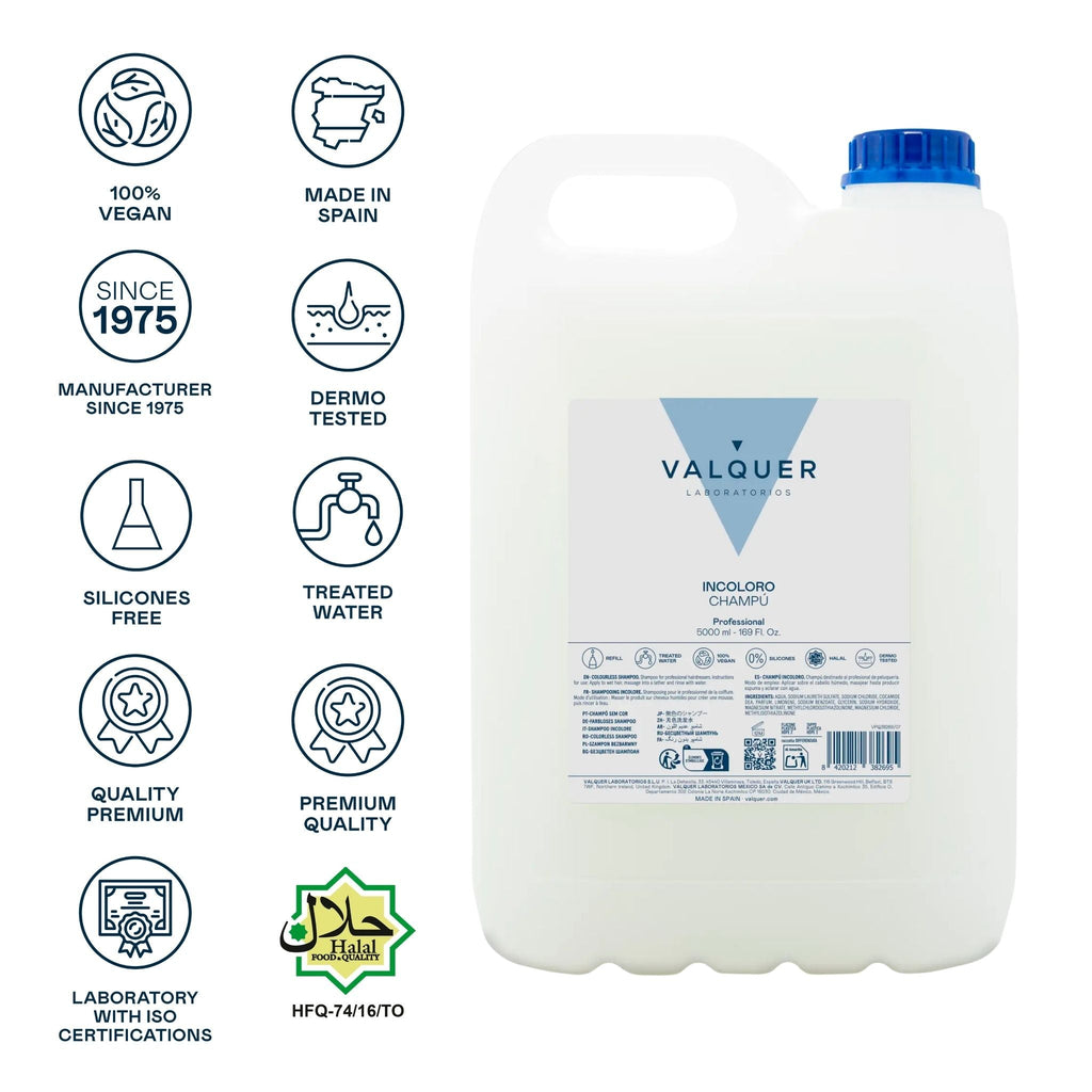 Champú incoloro - 5000 ml