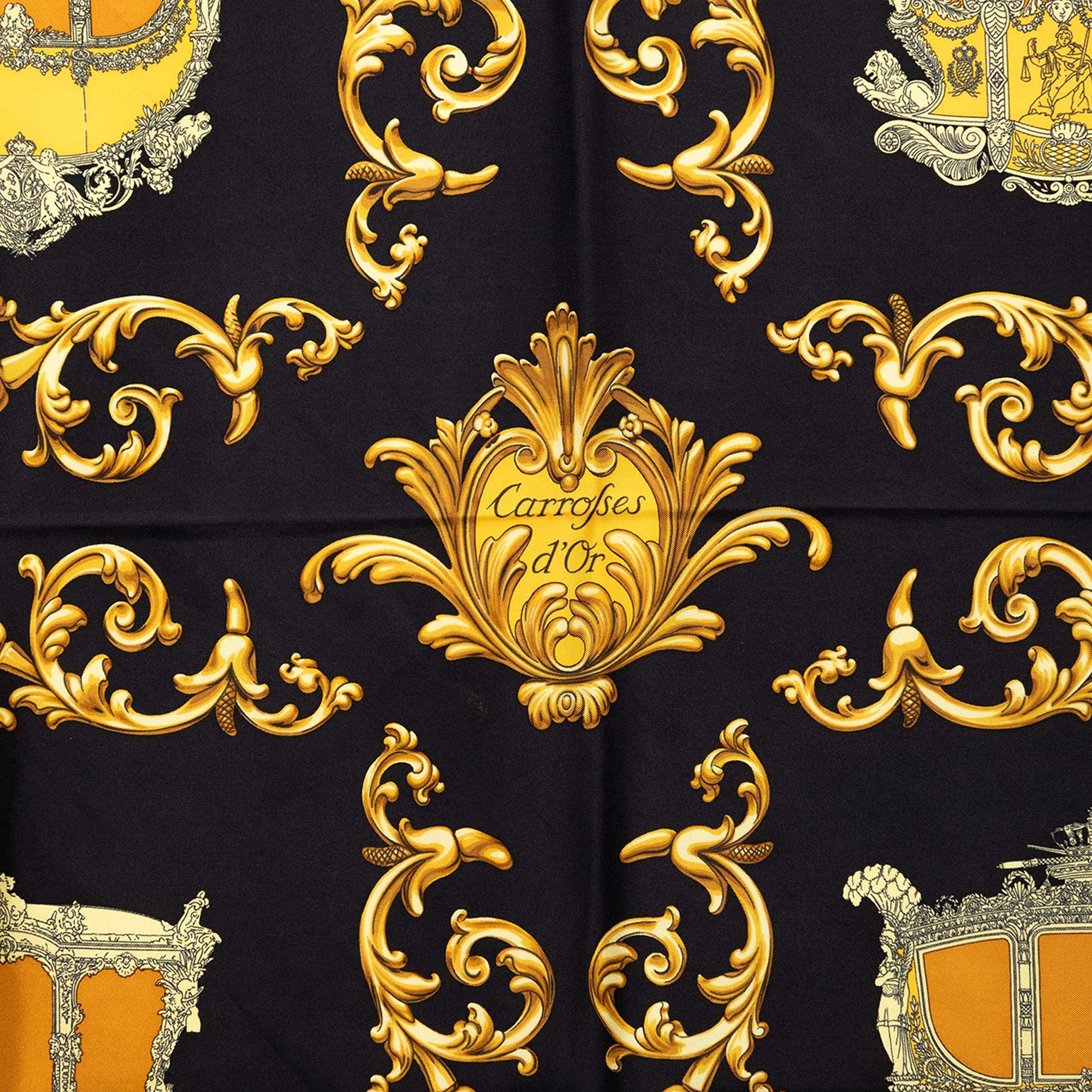 Carrosses d Or Silk Scarf