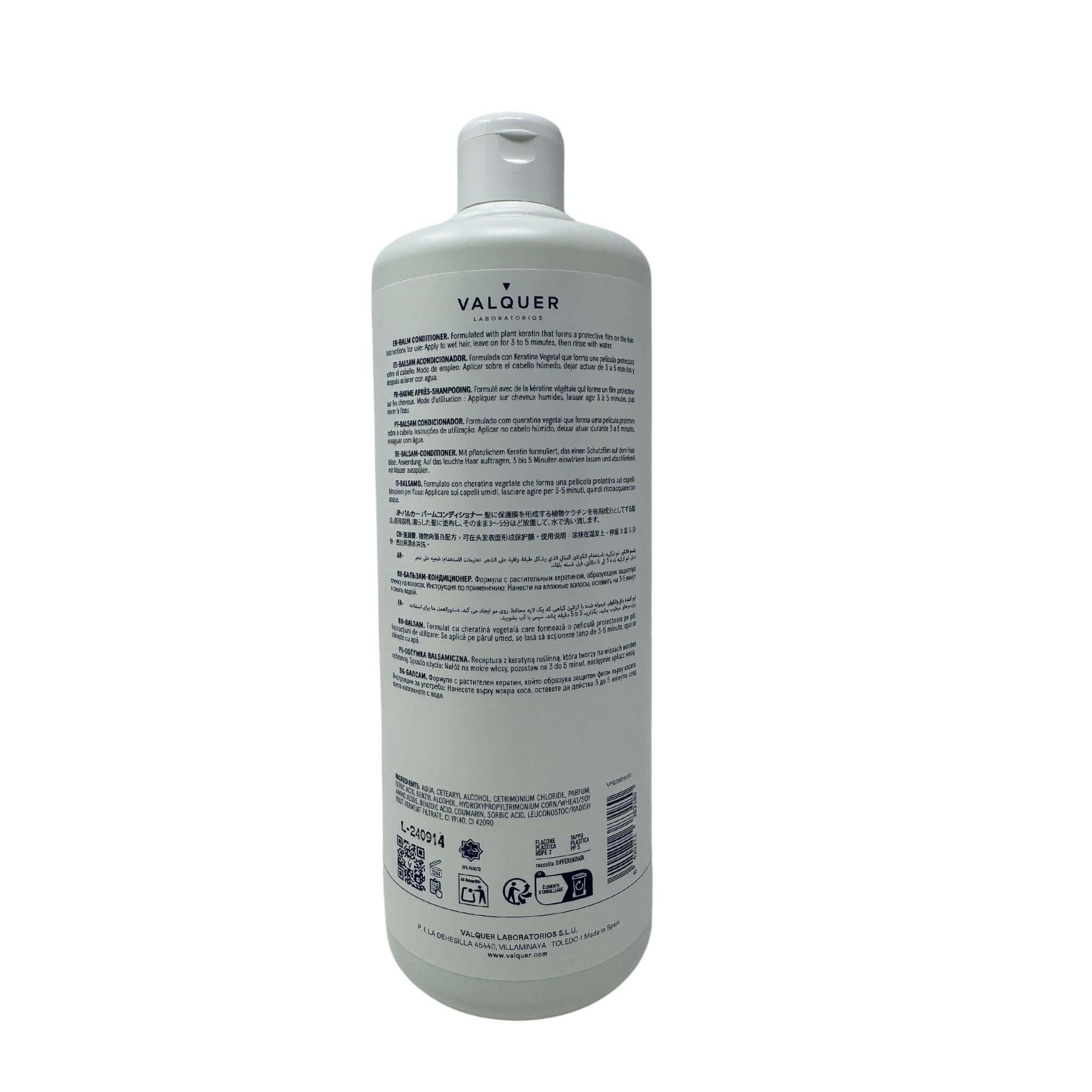 Bálsamo Acondicionador Capilar Revitalizante con Keratina Natural