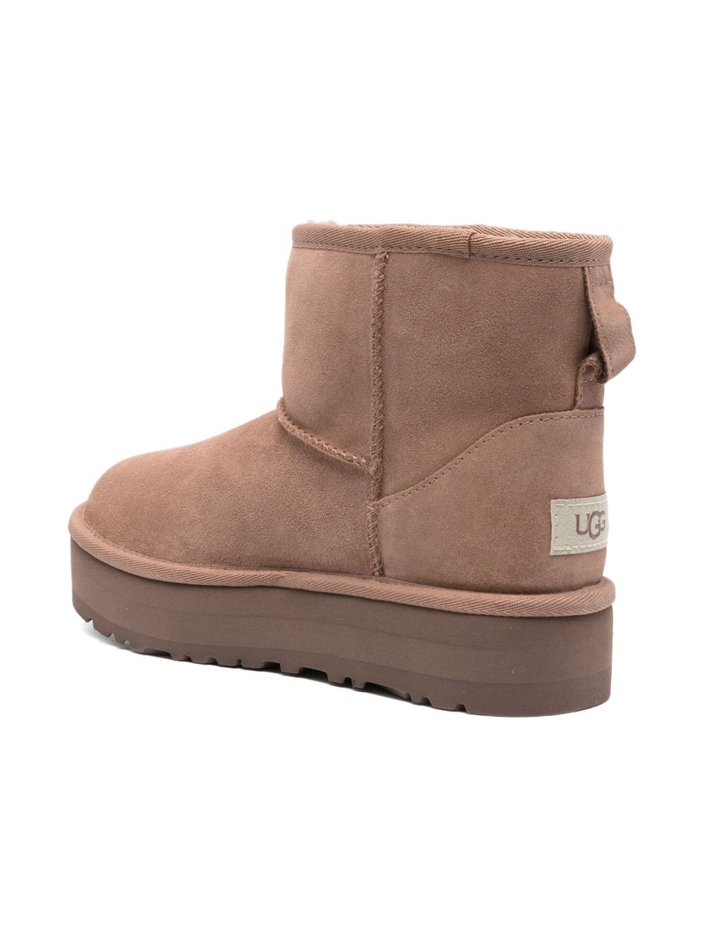 UGG KIDS Boots Brown Leather52.wool