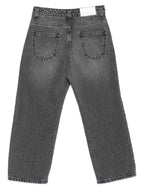 MSGM KIDS Jeans Grey Cotone