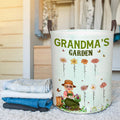 Cesto de la ropa personalizable con nombres de niños de 1 a 12 y asa Regalo de agradecimiento por el Día de la Madre para la abuela y la madre