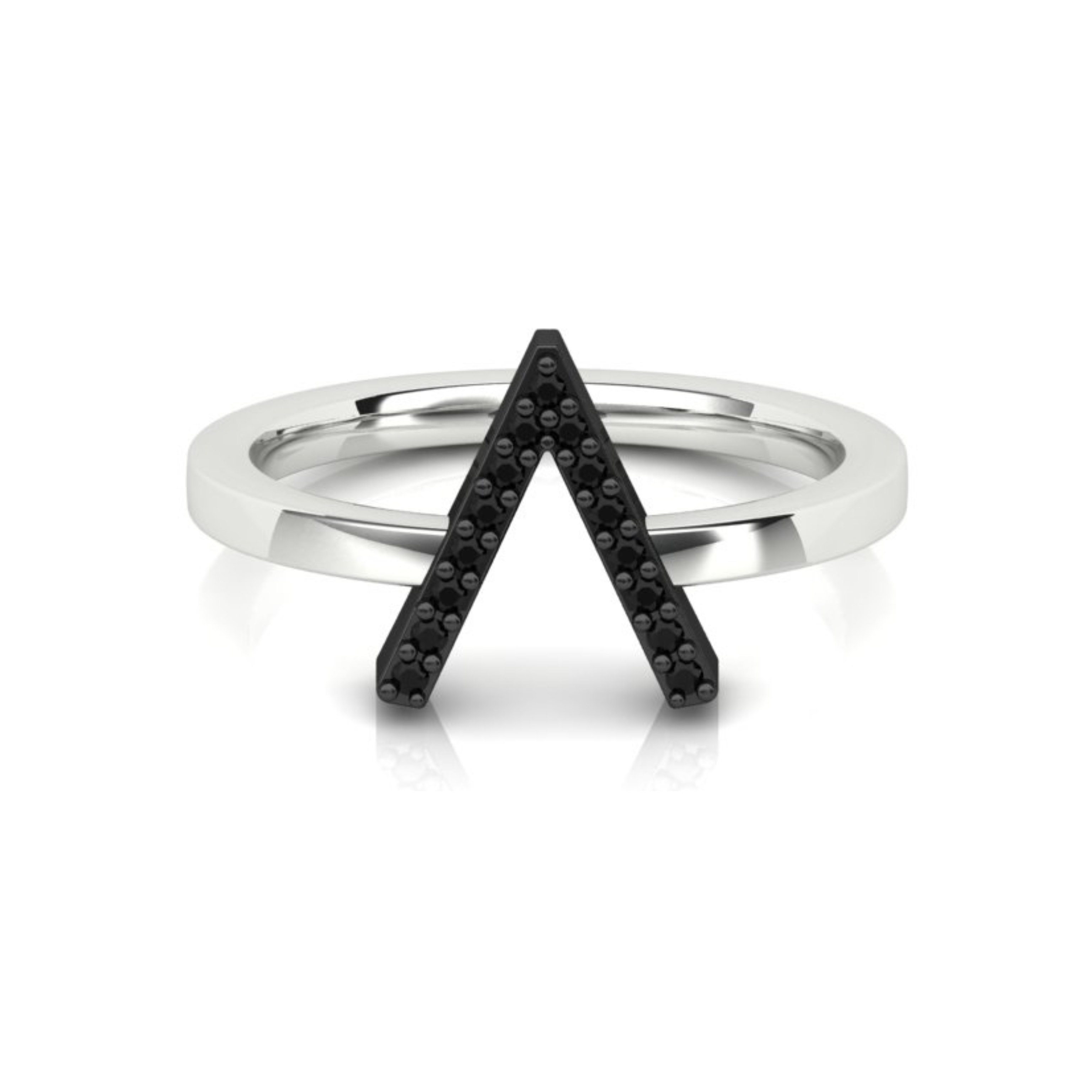 ID Black Diamond Ring A By ALINKA Fine Jewellery