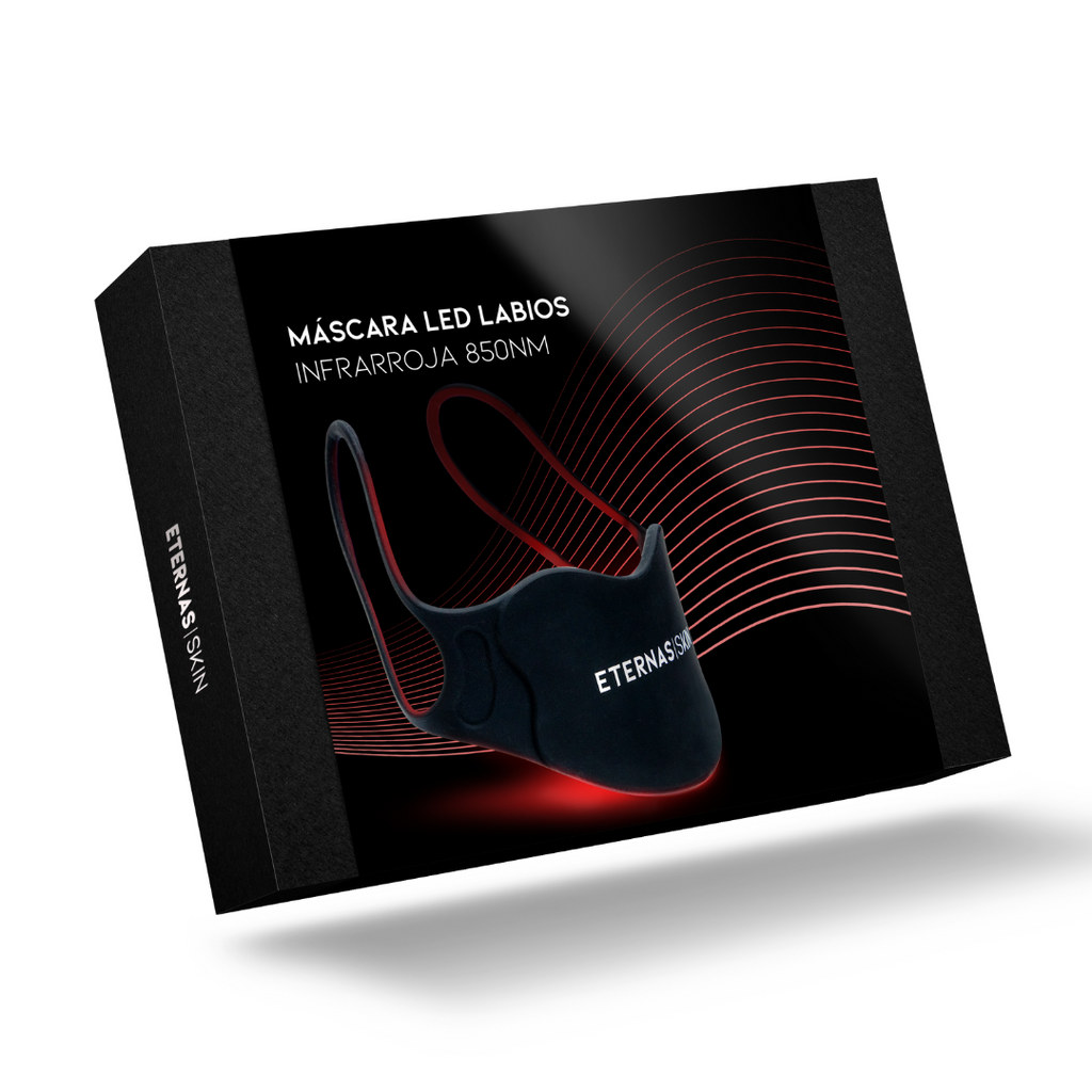 Máscara de Labios LED Infrarroja 850nm Silicona Médica