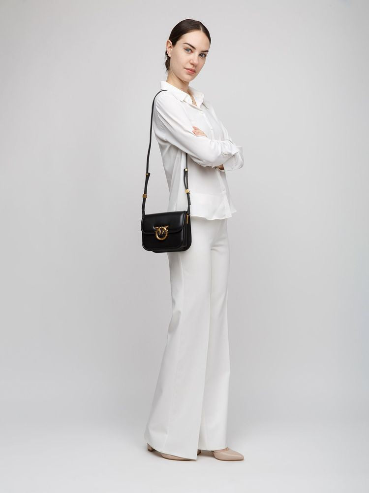 Bolso Bandolera Pinko Love Box – Negro