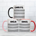 Mensaje Oculto Personalizado Fuck This Shit 11 oz Taza de Café de Cerámica con Nombre Divertido Cumpleaños Regalo de Oficina para Amigos Colegas