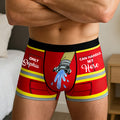 Calzoncillos bóxer personalizados para hombre con nombre Cumpleaños San Valentín Navidad Regalo para marido Novio