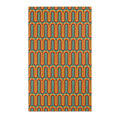 Retro Rainbow Groove Accent Rug