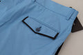Men's Cotton-Silk Chinos Blue