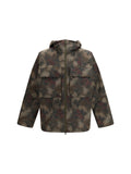 Herno Ripstop Tropical Pattern Jacket — Gray