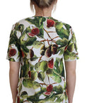 Women's Crew-Neck Cotton Top Blouse Fruit T-Shirt