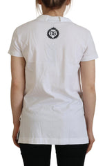 Women's White Short Sleeve V-Neck Cotton Top Blouse T-Shirt