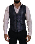 Men's Multicolor Polyester Waistcoat Dress Formal Vest