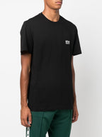 Golden Goose T-shirts and Polos Black Main Fabriccotton Ribcotton - XL