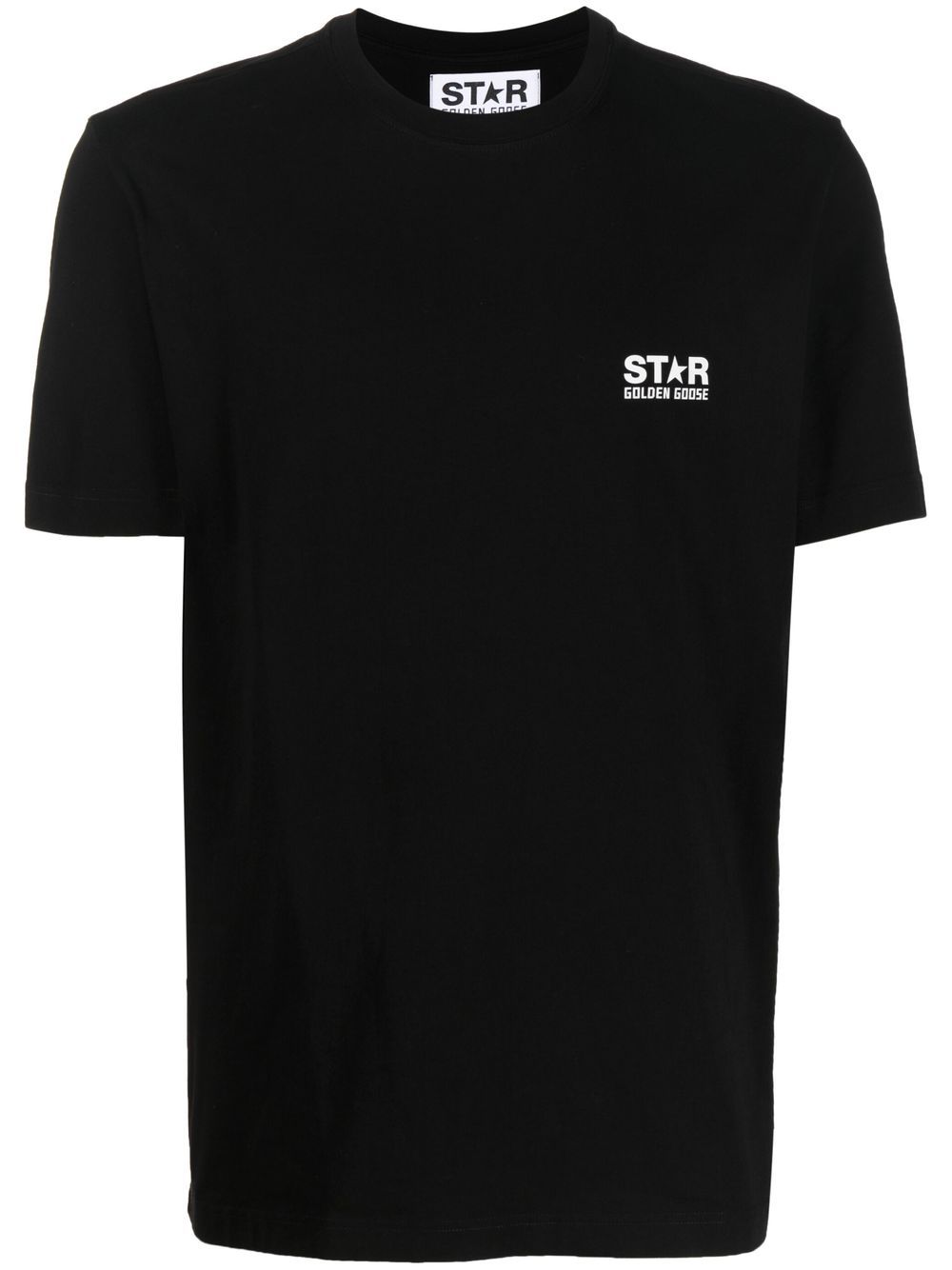 Golden Goose T-shirts and Polos Black Main Fabriccotton Ribcotton - XL