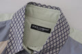 Men's Multicolor Cotton Patchwork Slim Shirt Cotten