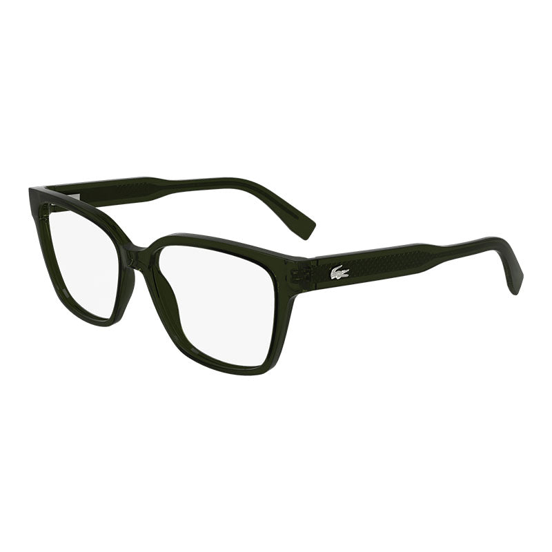 Lacoste L2962275 Rectangle Frame Eyeglasses — Green
