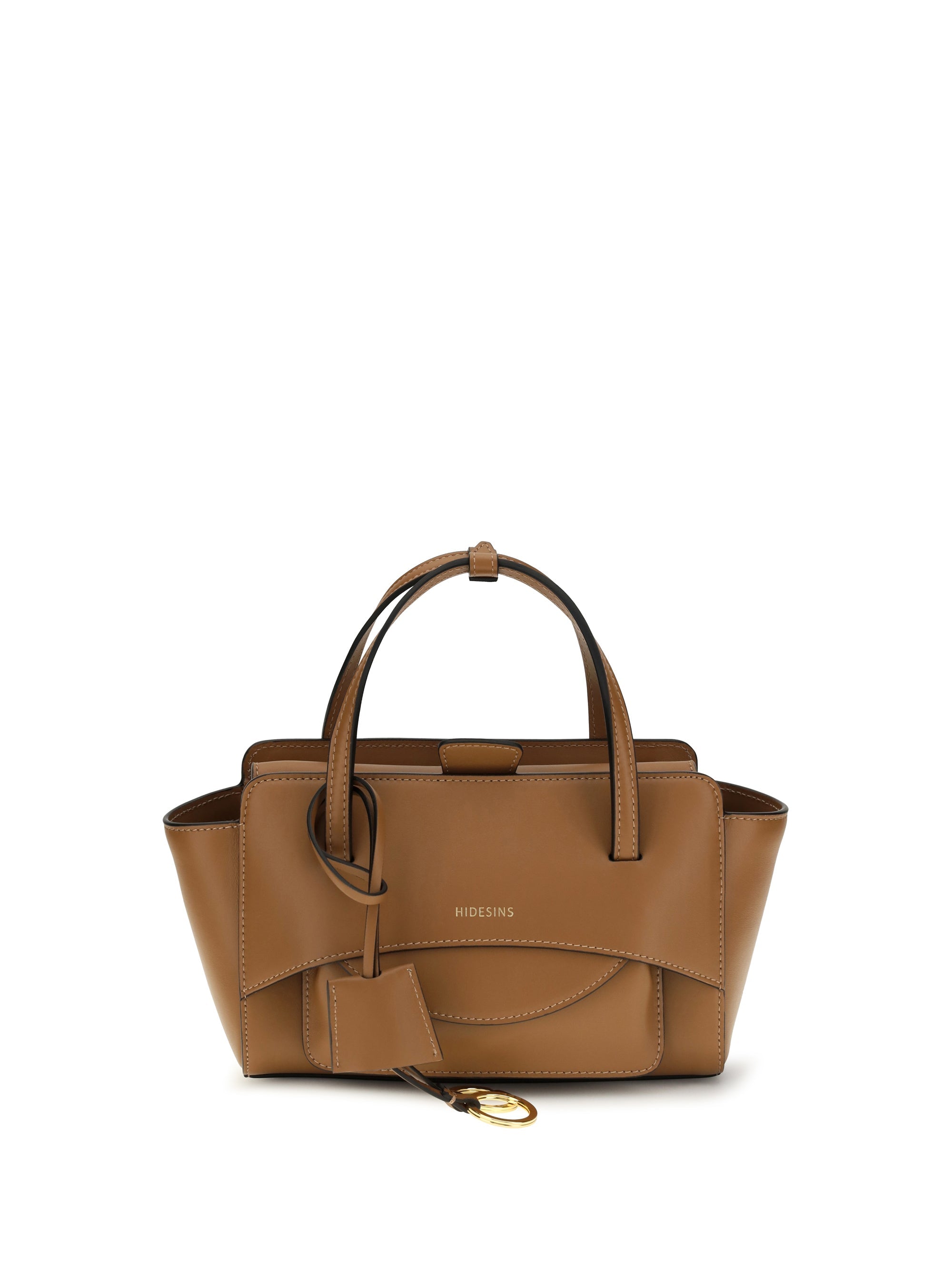 Hidesins Top Handle Bag — Caramel