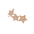 STASIA Triple Star Diamond Ear Cuff Single By ALINKA Fine Jewellery