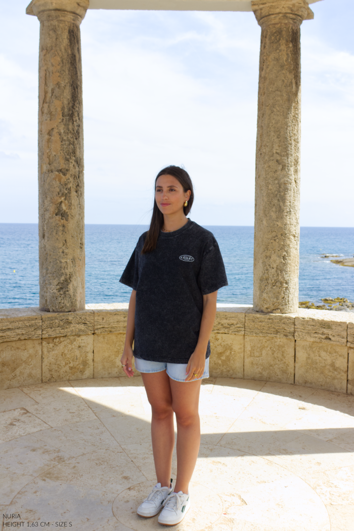 Black Washed Peaks T-shirt